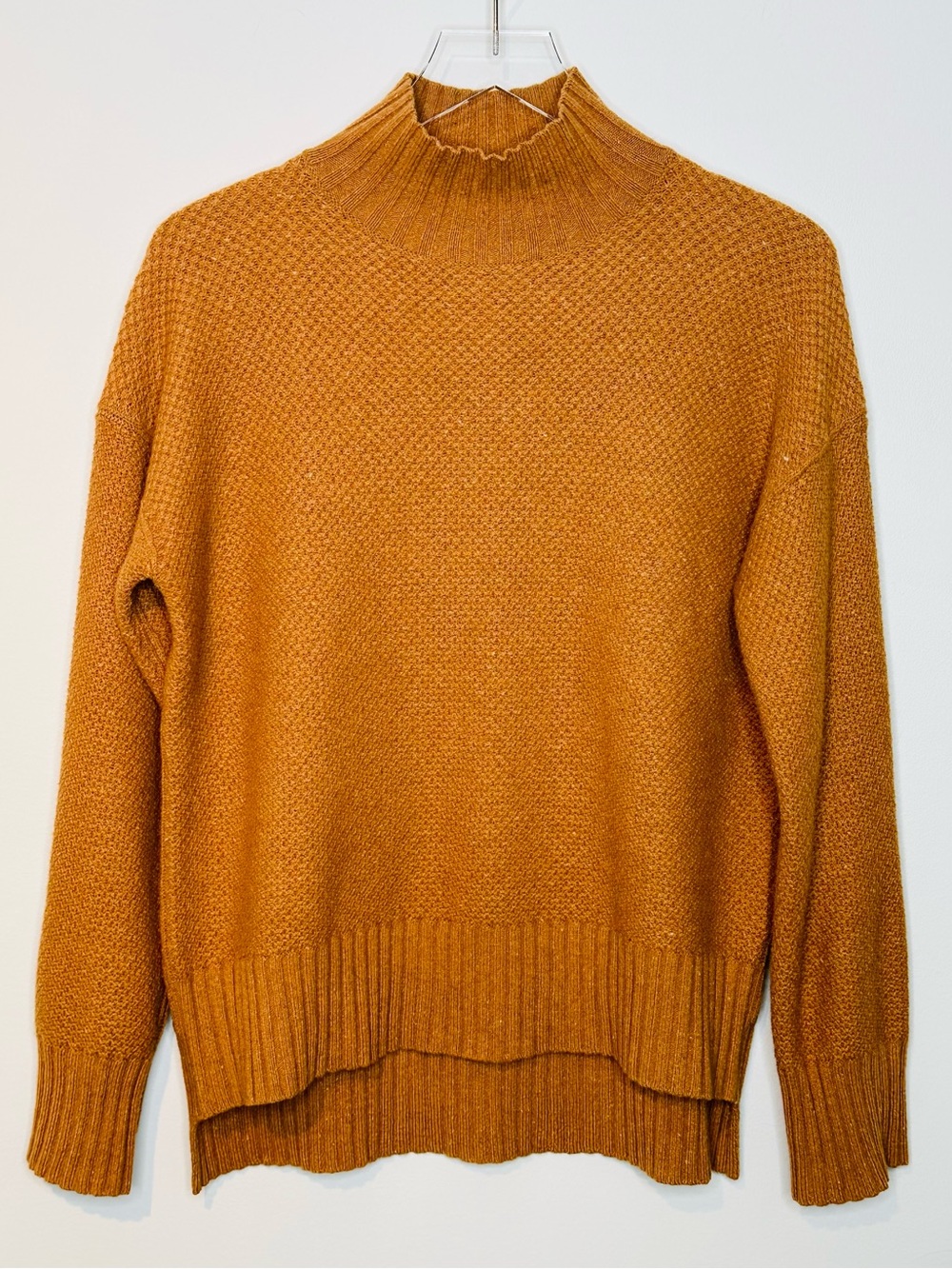 Everlane Oversized Cashmere Tan Brown Camel Sweater Top